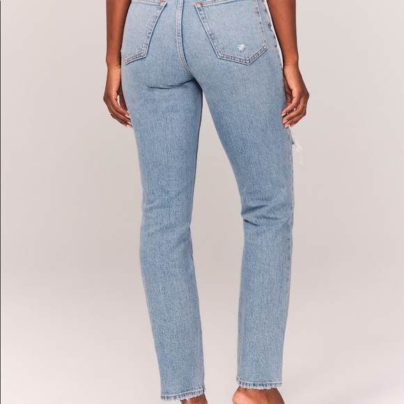 NWT Abercrombie Curve Love 90s Ultra High Rise - Picture 3 of 3